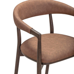 Vina Performance Vegan Leather Dining Chair