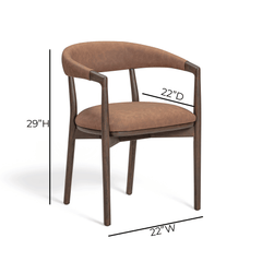 Vina Performance Vegan Leather Dining Chair