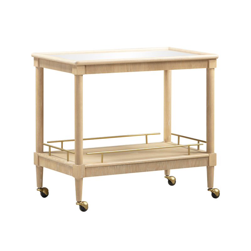Slosh 37" Natural Ash Bar Cart-zoom-