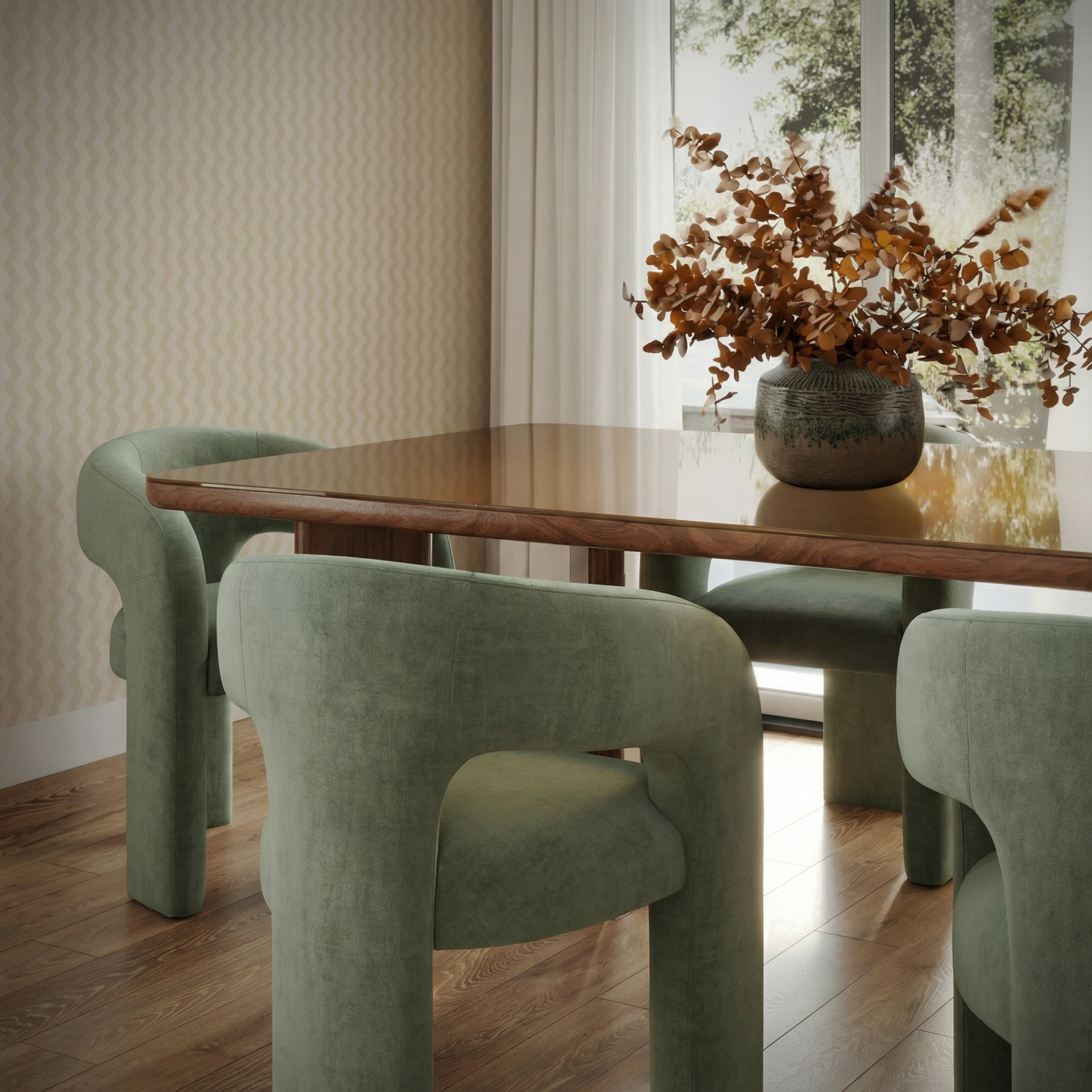 Malone Dining Seating Collection – Dining Chair | Lusso Furniture (view 2)