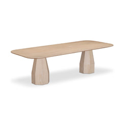 Brocha 106" Ash Wood Rectangular Dining Table