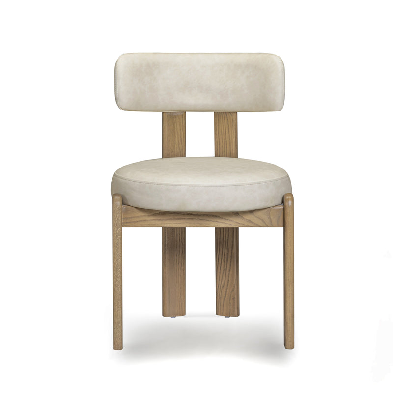 Odessa Performance Vegan Leather Dining Chair-zoom-