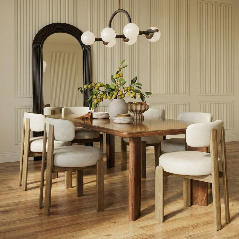 Odessa Performance Vegan Leather Dining Chair-zoom-