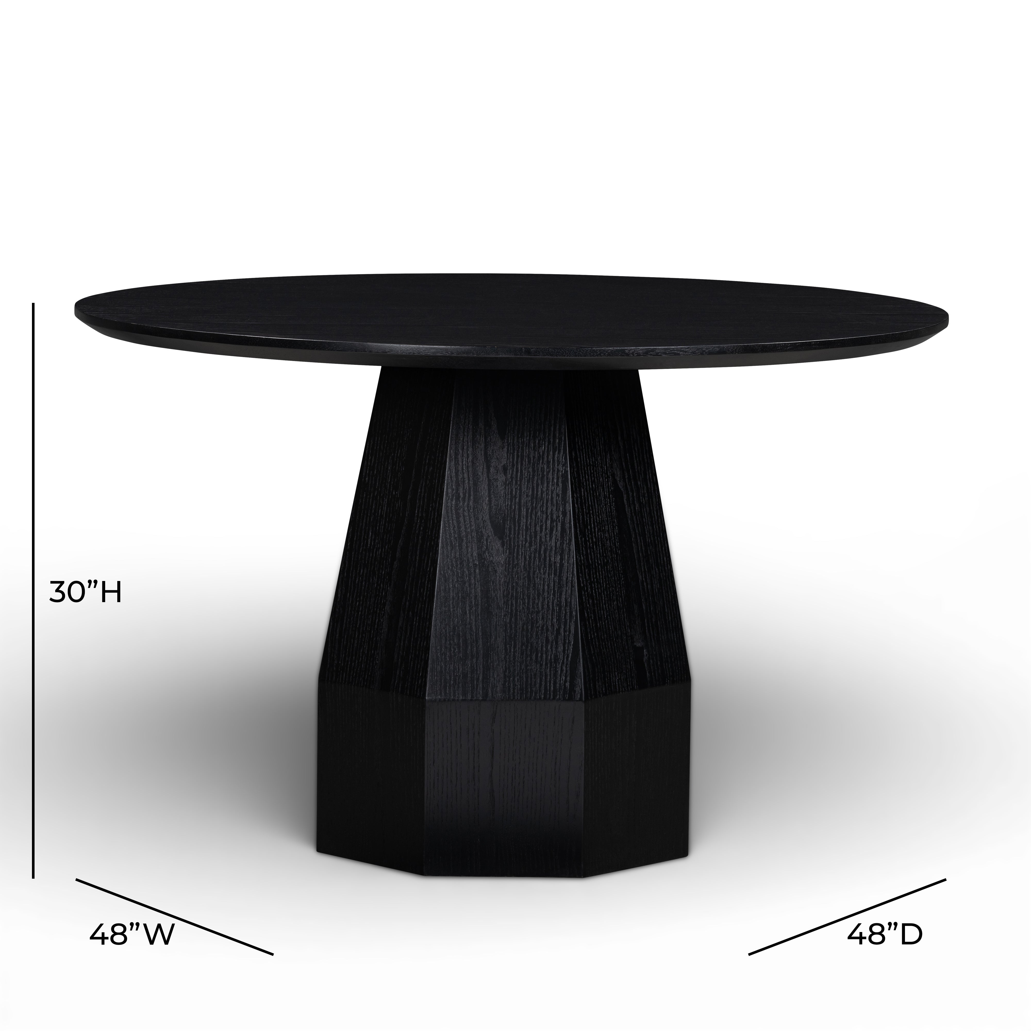 Brocha 48'' Ash Wood Round Dining Table