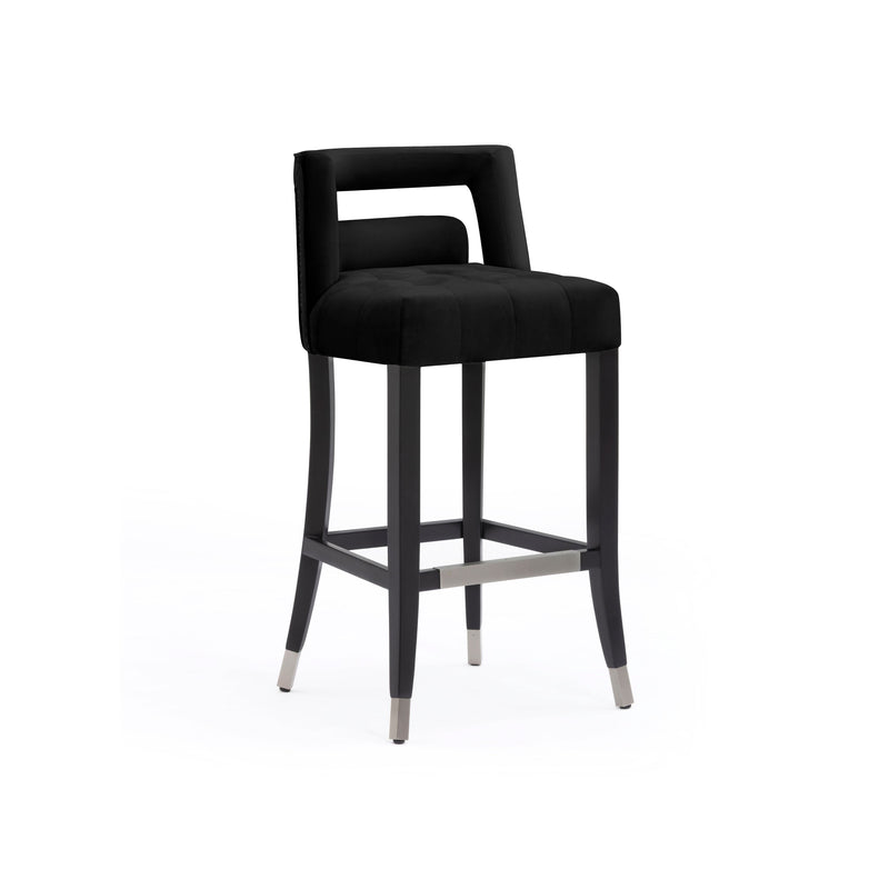 Hart Performance Velvet Stool-zoom-