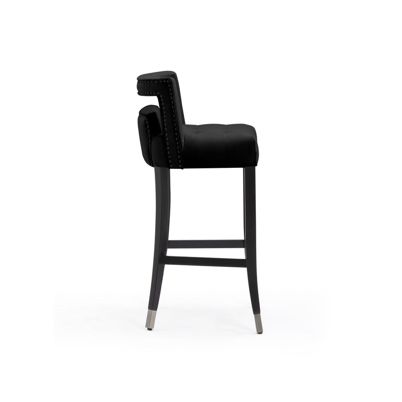 Hart Performance Velvet Stool-zoom-