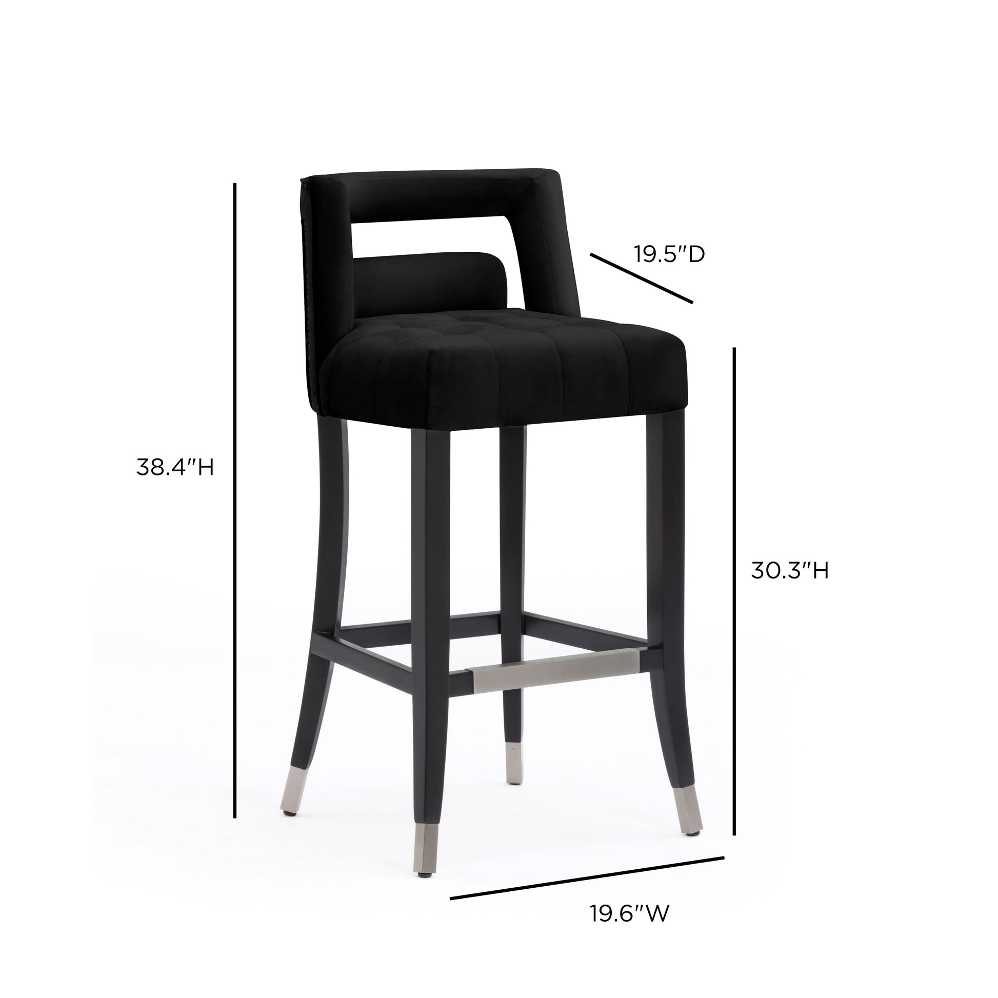 Hart Performance Velvet Stool