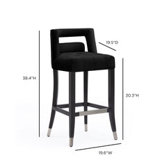 Hart Performance Velvet Stool