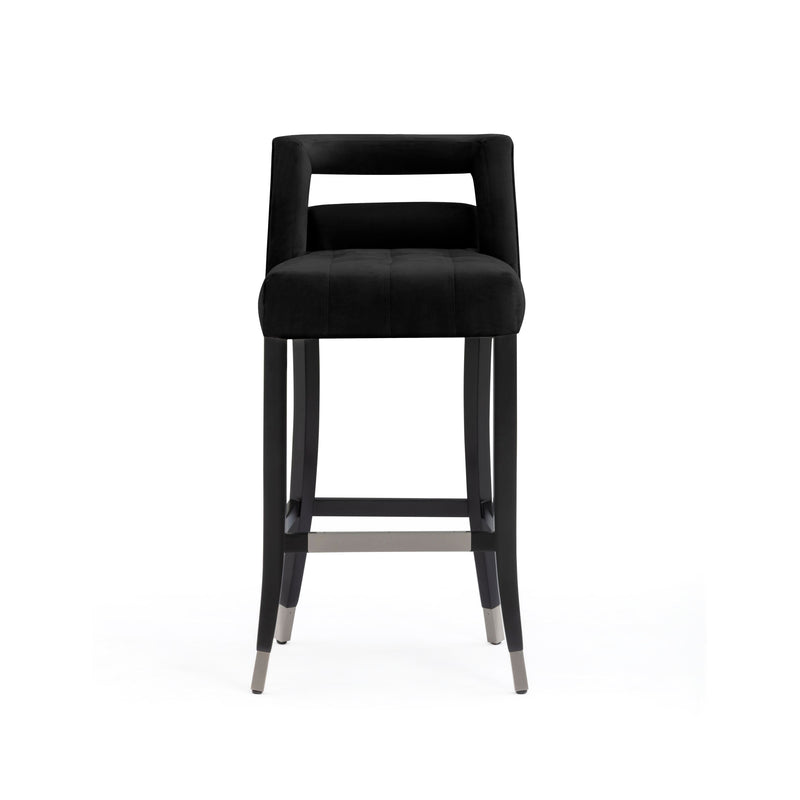 Hart Performance Velvet Stool-zoom-