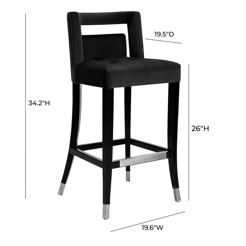 Hart Performance Velvet Stool-zoom-