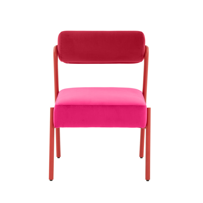 Jolene Performance Velvet Dining Chair - Set of 2-zoom-