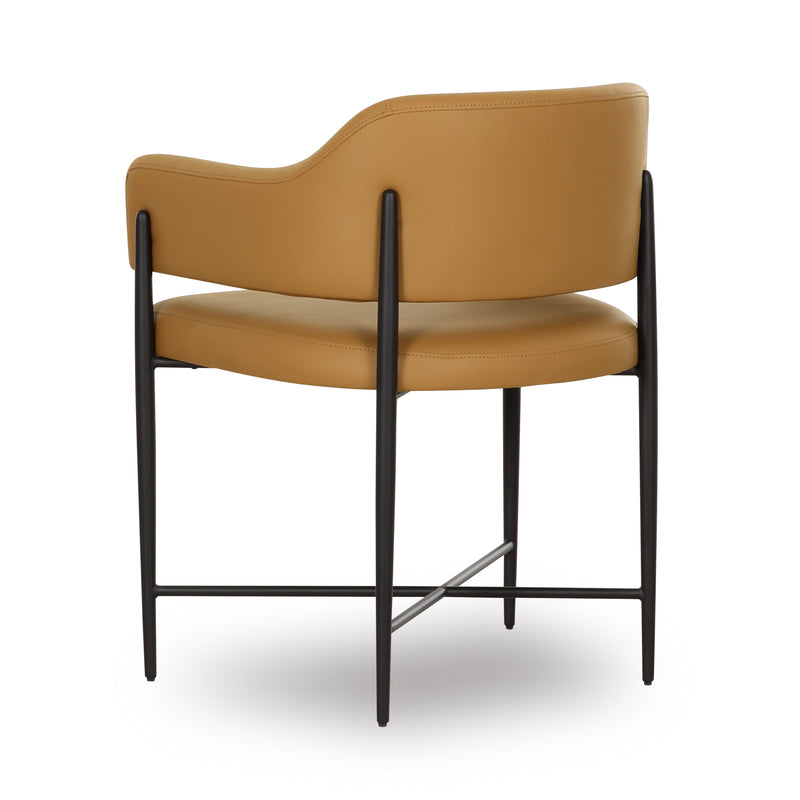 Sezanne Contract-Grade Vegan Leather Dining Chair-zoom-