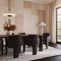 Leo Performance Vegan Leather Dining Chair