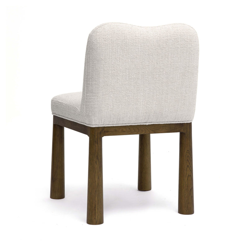 Tiara Performance Basketweave Fabric Dining Chair-zoom-