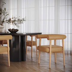 Spara Performance Vegan Leather Dining Chair
