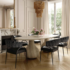 Tatum Dining Seating Collection – Dining Chair | Lusso Furniture