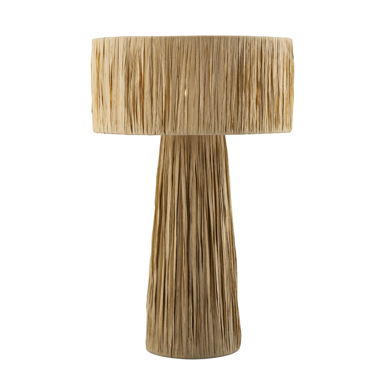 Shelby Raffia Table Lamp-zoom-