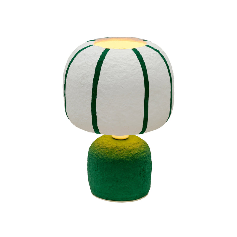 Margate Cotton Mache Table Lamp-zoom-