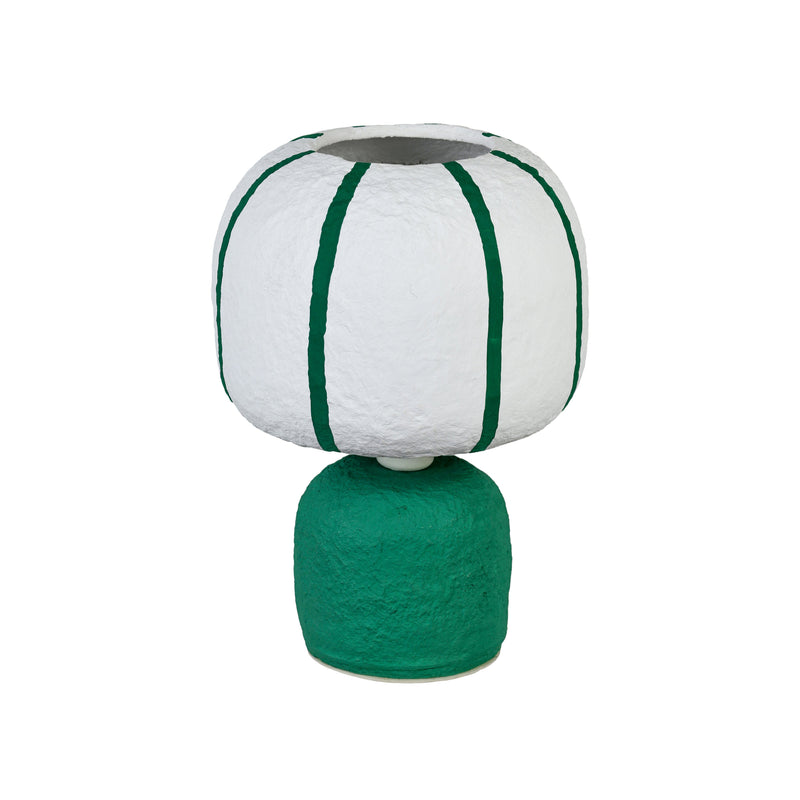 Margate Cotton Mache Table Lamp-zoom-