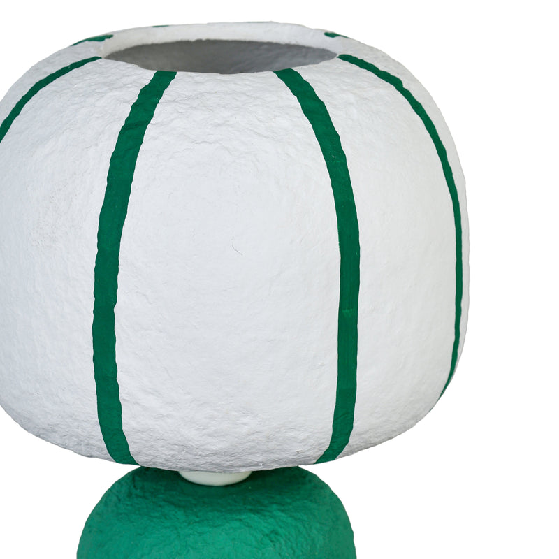Margate Cotton Mache Table Lamp-zoom-