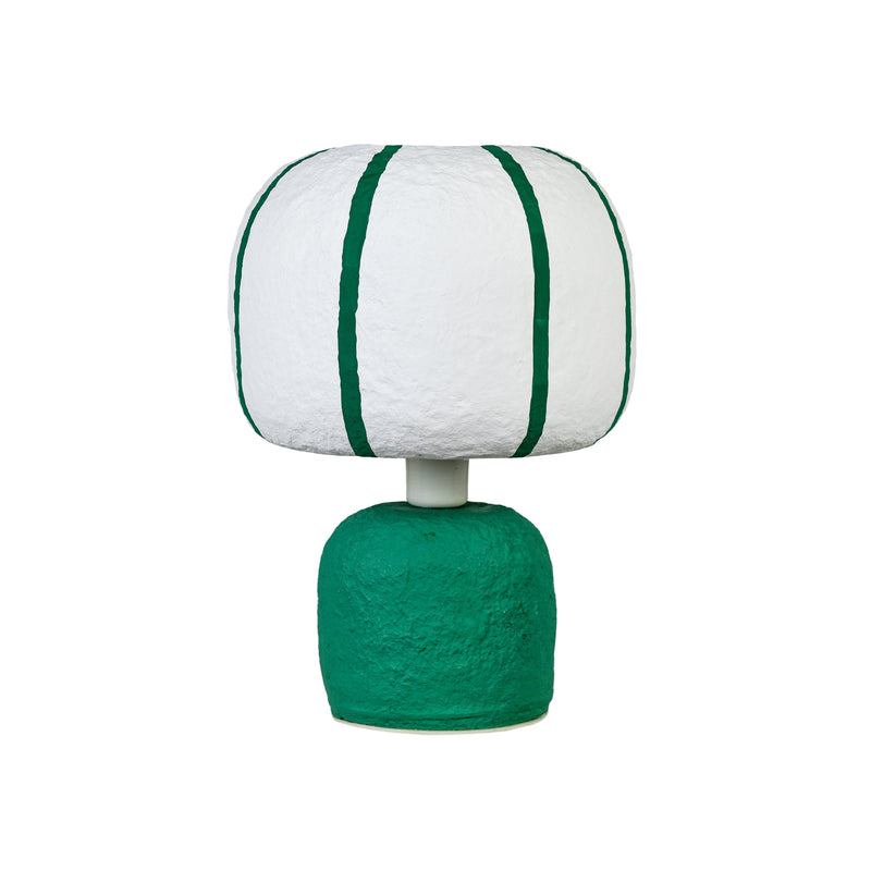 Margate Cotton Mache Table Lamp-zoom-