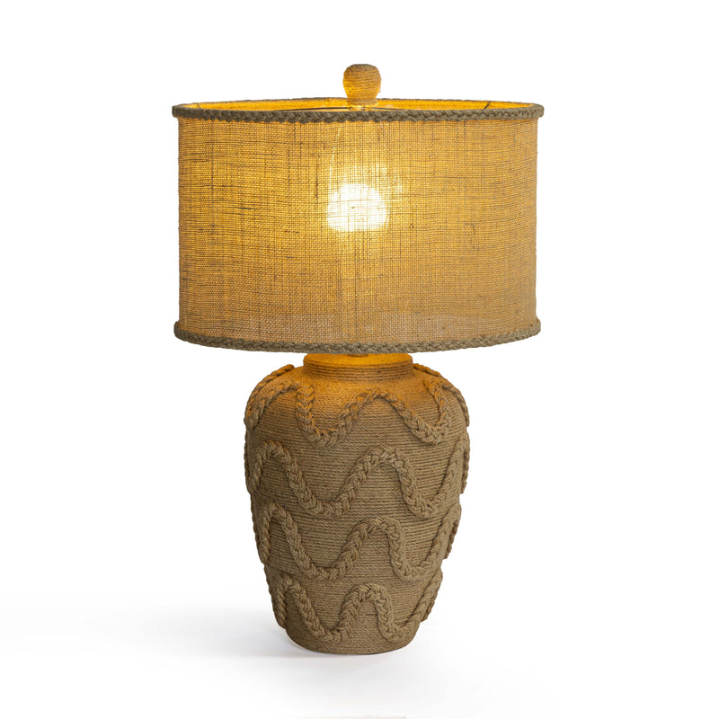Baha Natural Bamboo Jute Table Lamp-zoom-