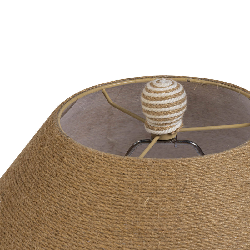 Tanga Natural Jute and Cotton Table Lamp-zoom-