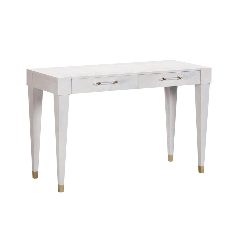 Brandyss 48" Burl 2-Drawer Work Desk-zoom-