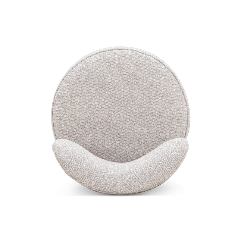 Amaya Grey Textured Performance Fabric Swivel Desk Chair-zoom-