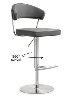 Cosmo Performance Vegan Leather Adjustable Stool