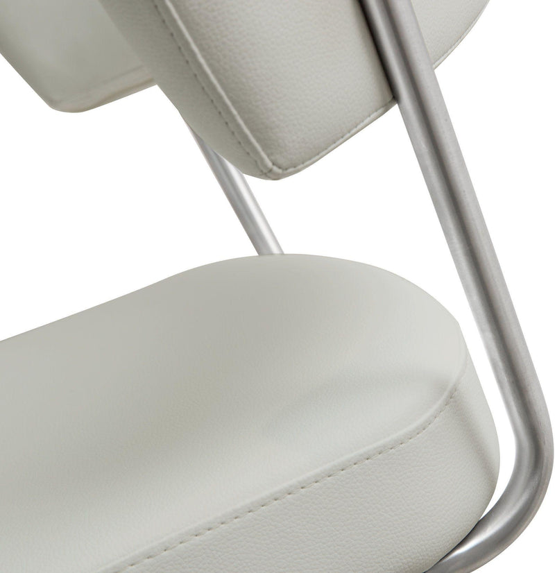 Cosmo Performance Vegan Leather Adjustable Stool-zoom-