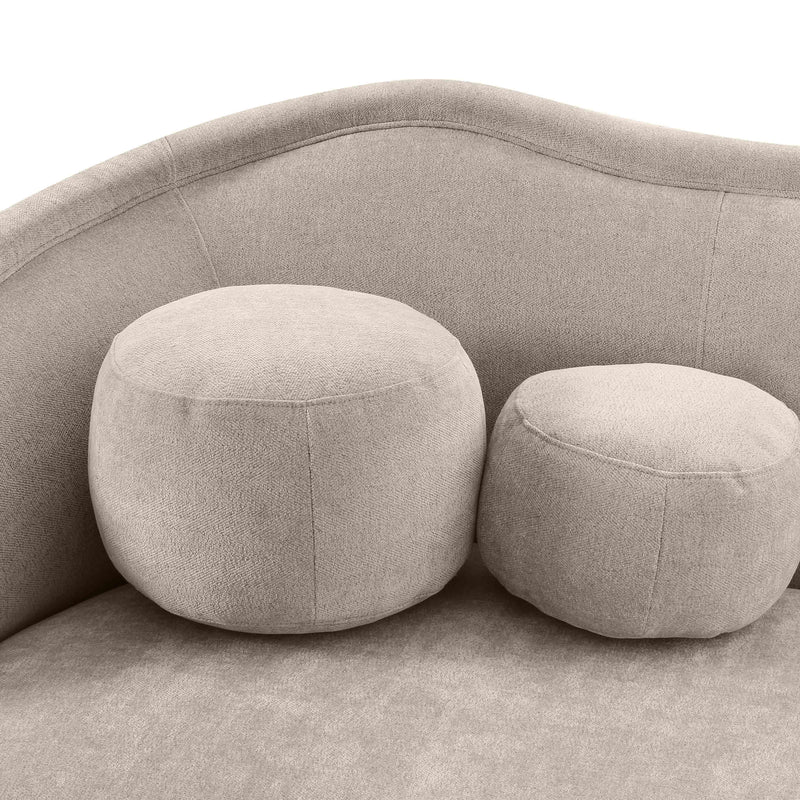 Circe 92.5" Performance Textured Velvet Sofa-zoom-