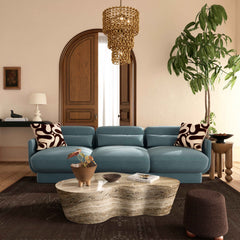 Azalea 90.5" Performance Velvet Sofa