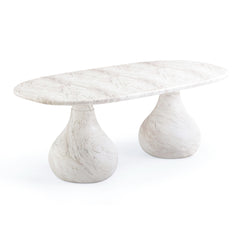 Smooch 87" Concrete Indoor/Outdoor Dining Table