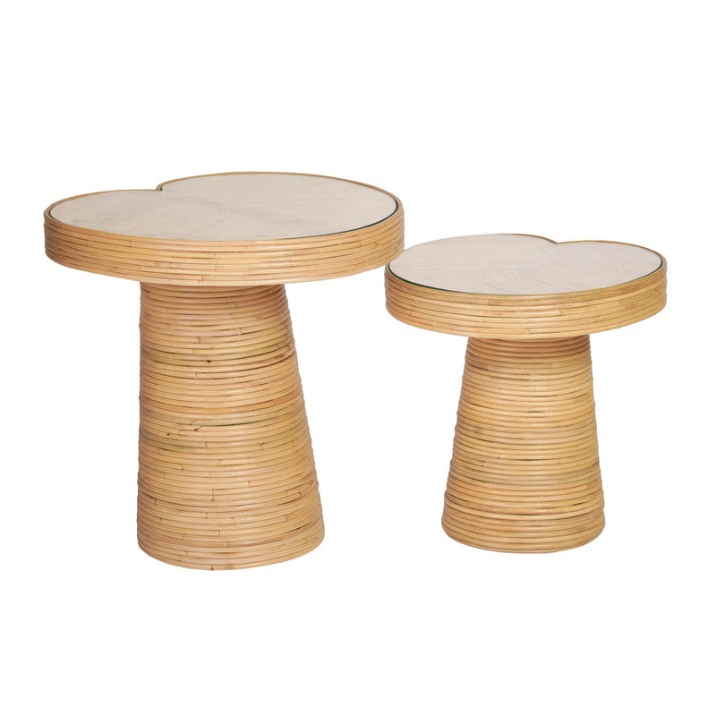 Felicia Lilypad Side Table (18"-22")-zoom-