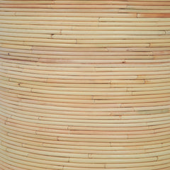 Matea Natural Rattan Arch Side Table