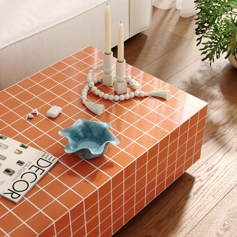 Mixie 39" Tile Indoor/Outdoor Coffee Table-zoom-