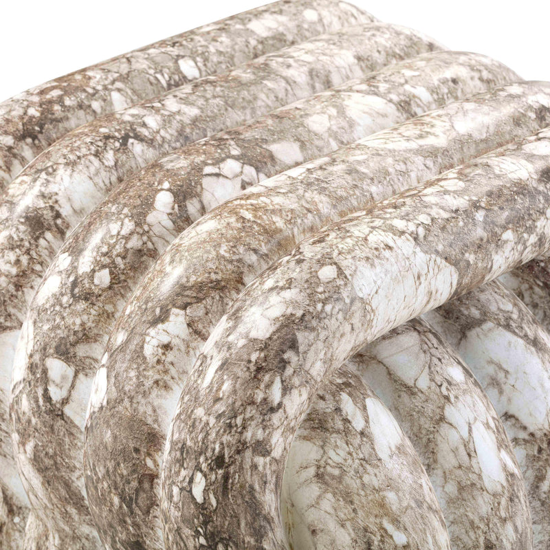 Love Knot Concrete Indoor / Outdoor Accent Stool-zoom-