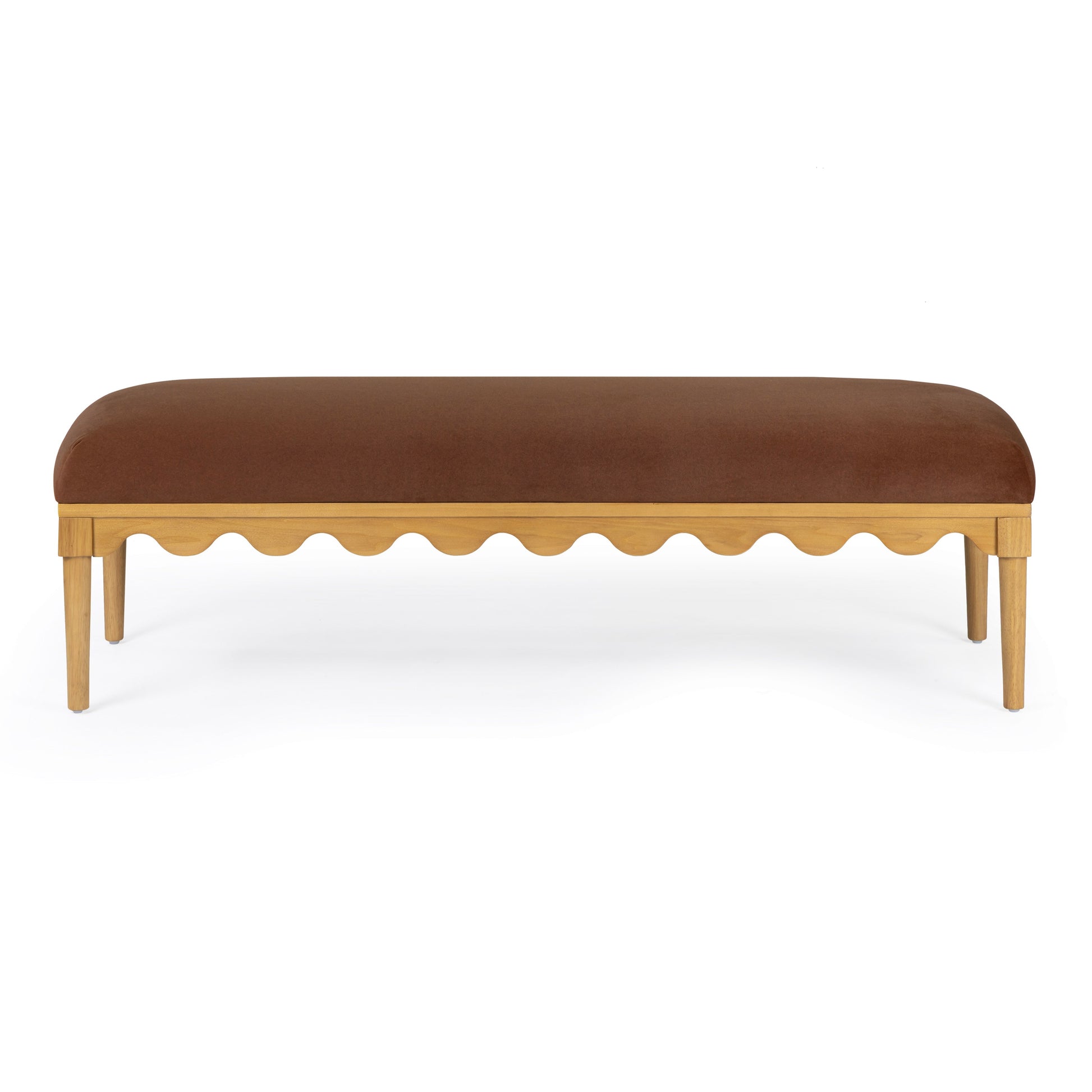 Oodle 56.5" Performance Vegan Mohair Bench
