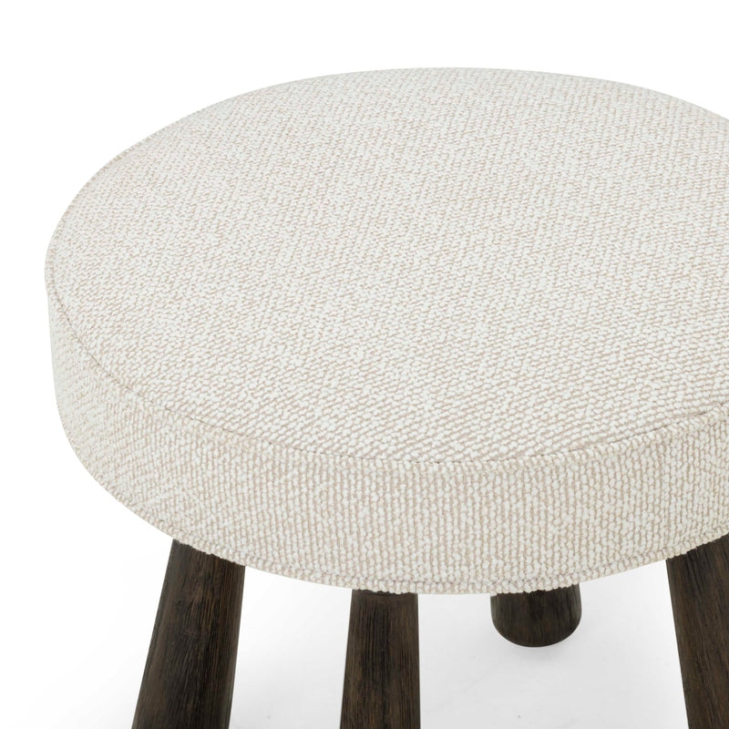 Pookie Performance Boucle Accent Stool-zoom-