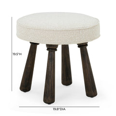 Pookie Performance Boucle Accent Stool
