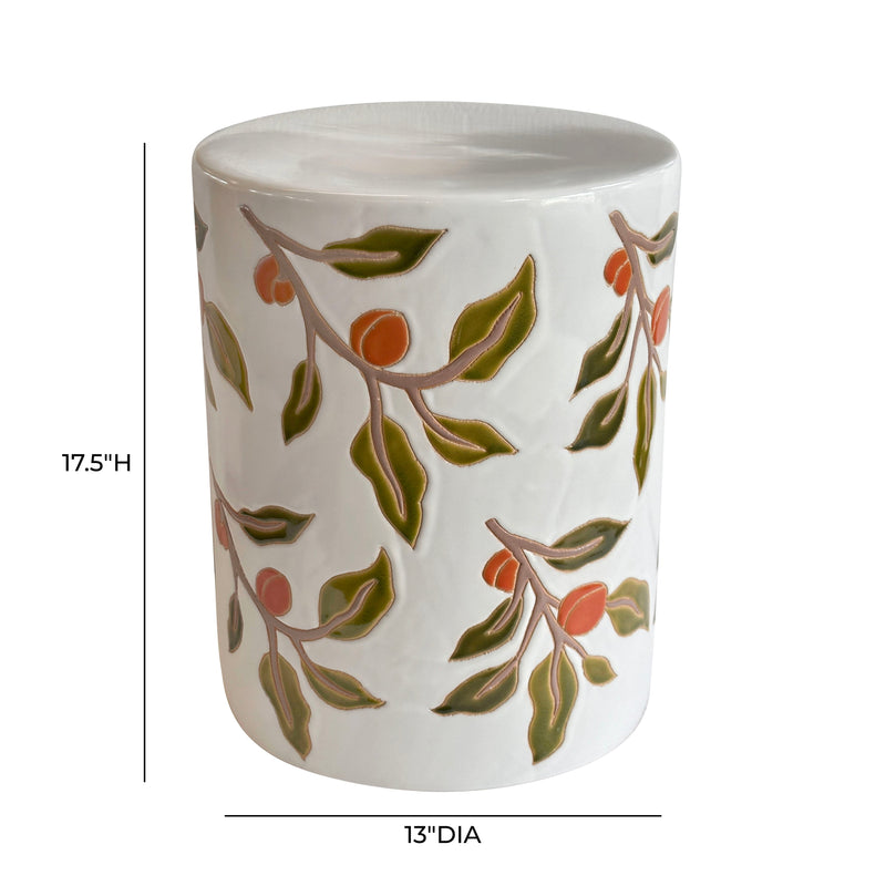 Tempest Citrus Indoor/Outdoor Ceramic Table-zoom-