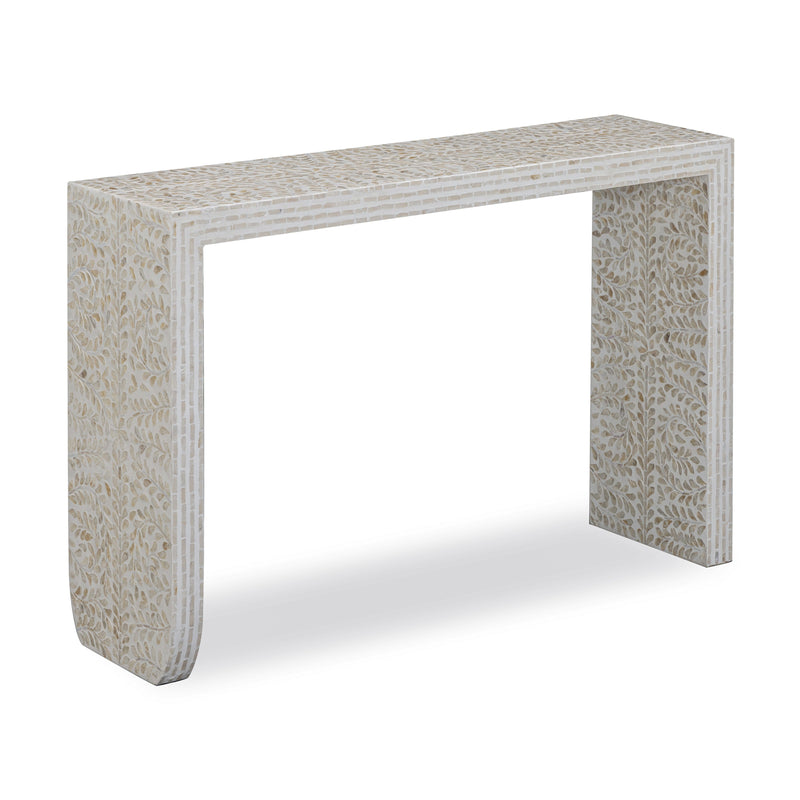 Cyprus 47" Cream Capiz Shell Console Table-zoom-