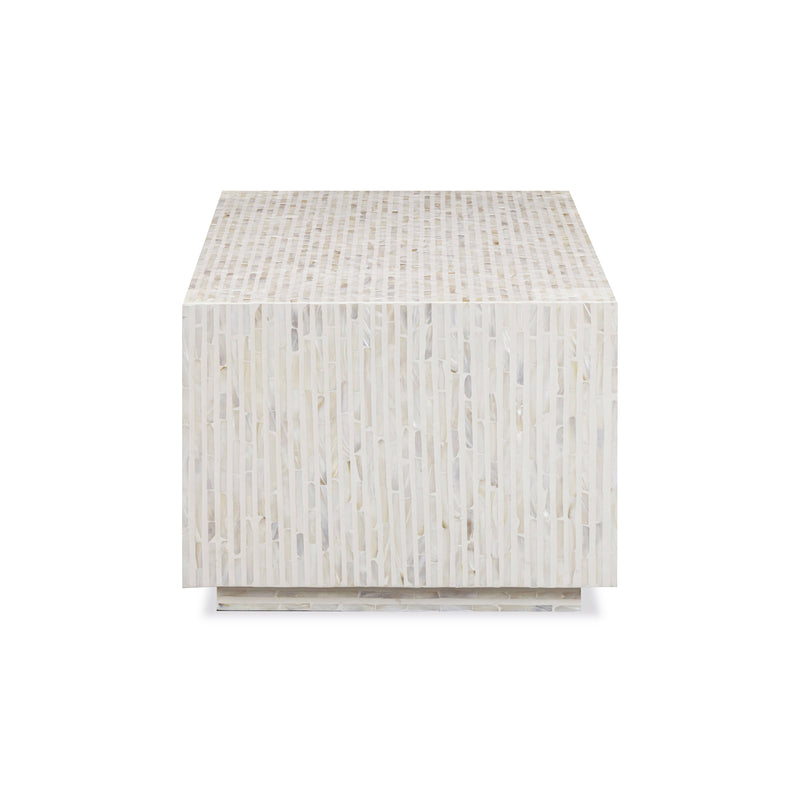 Earl 48" Shell Rectangular Coffee Table-zoom-