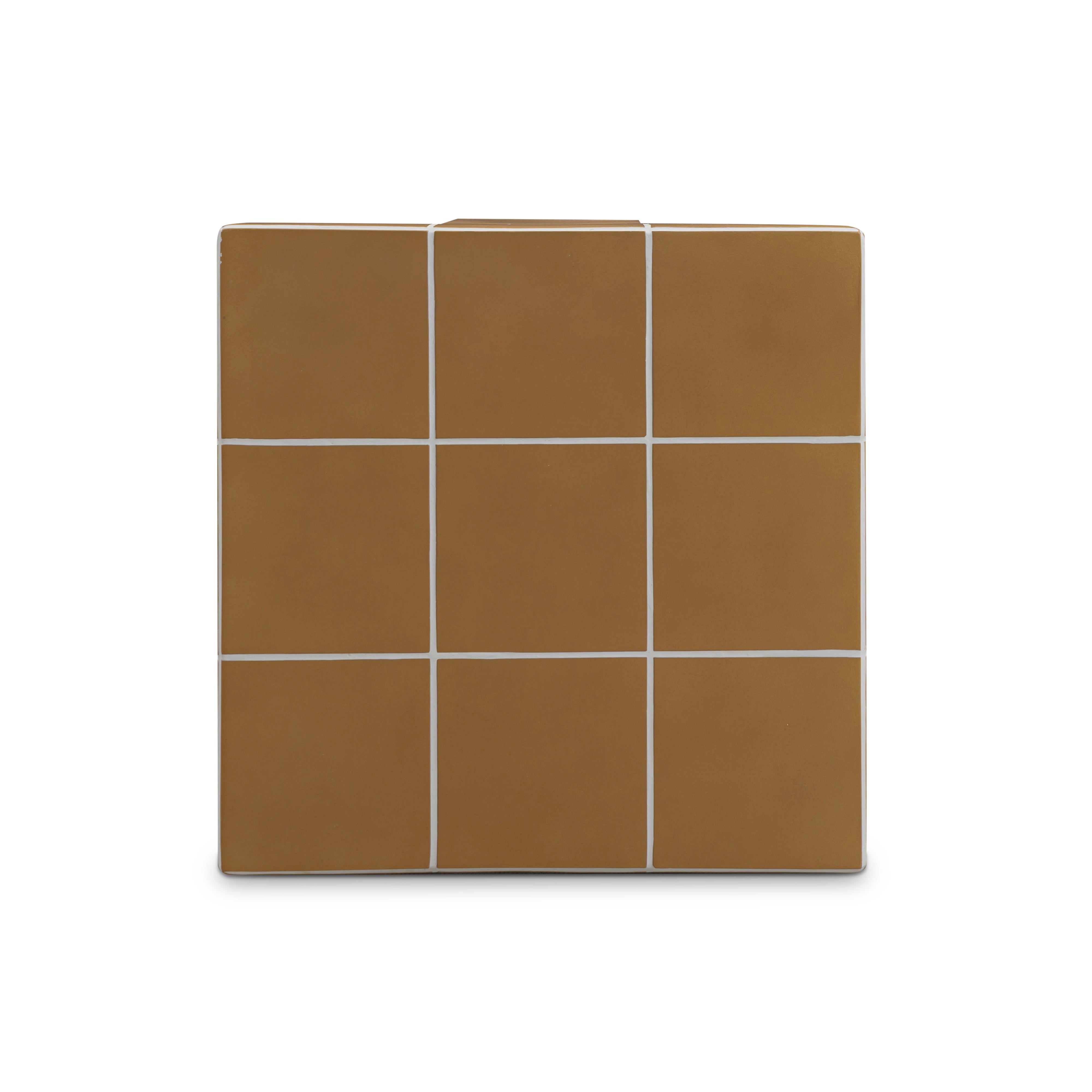 Alma Tile Concrete Indoor/Outdoor Side Table