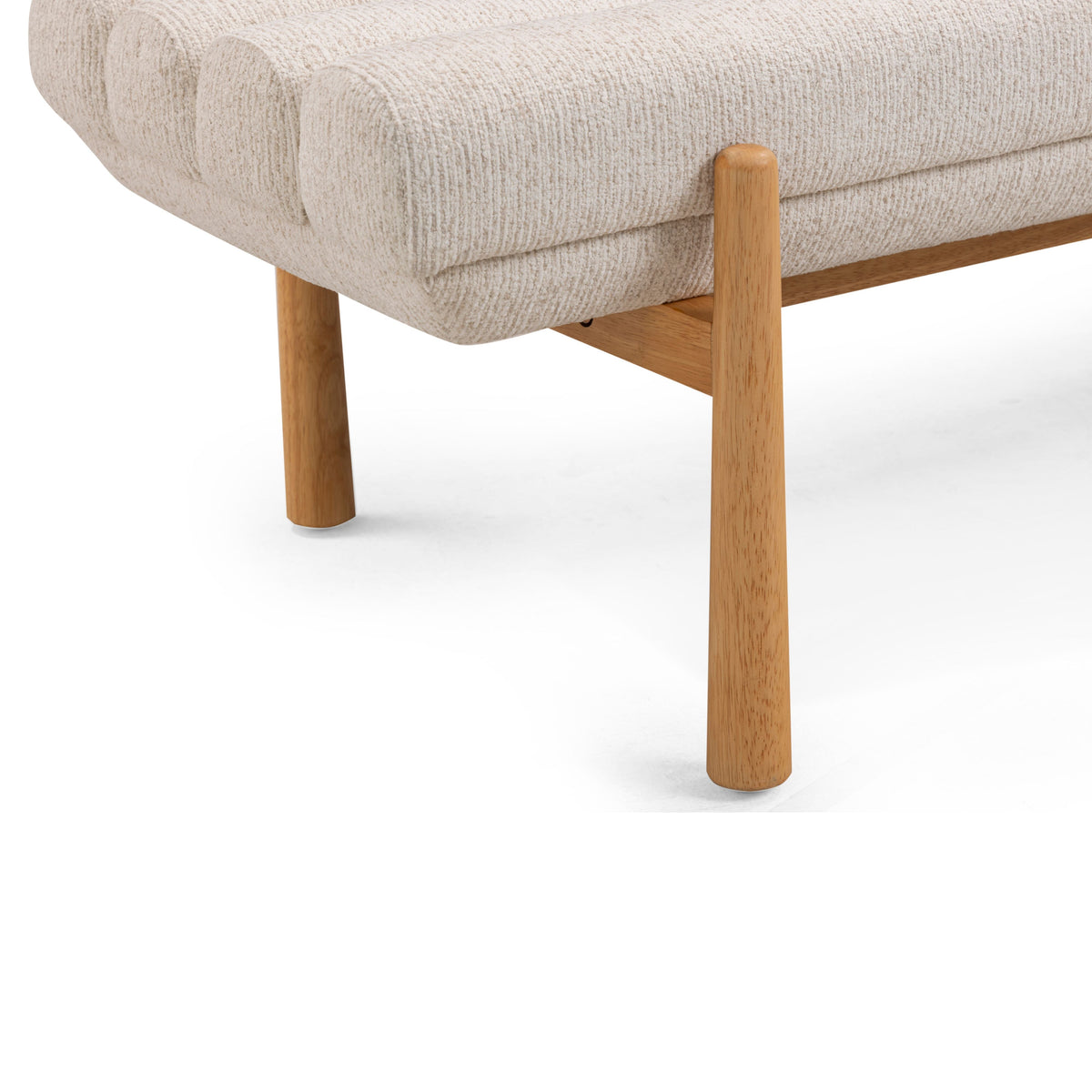 Julianna 56" Textured Performance Fabric Bench