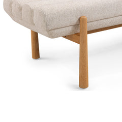 Julianna 56" Textured Performance Fabric Bench