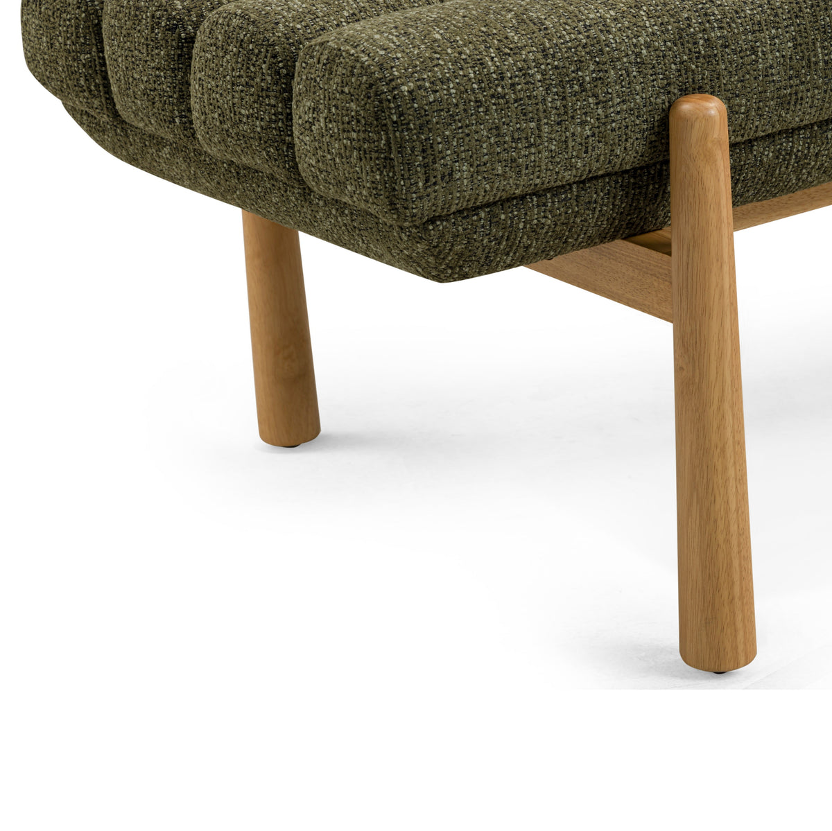 Julianna 56" Textured Performance Fabric Bench