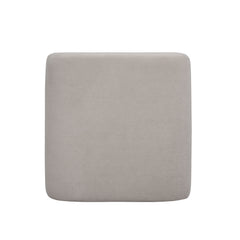 Desi Performance Velvet Ottoman