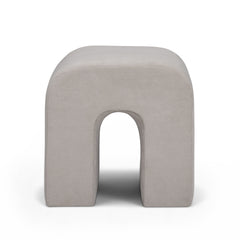 Desi Performance Velvet Ottoman